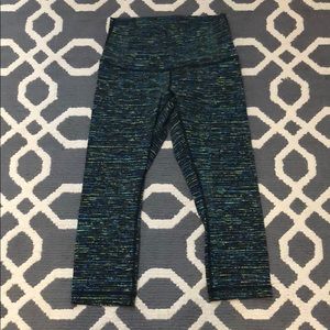 Lululemon High Rise Wunder Under Crop
